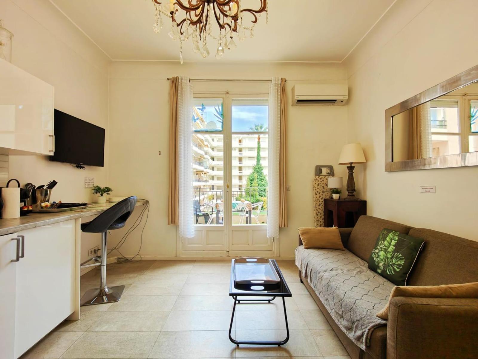 Mythique Miramar Cannes Croisette Terrasse Clim Parking Wifi Εξωτερικό φωτογραφία