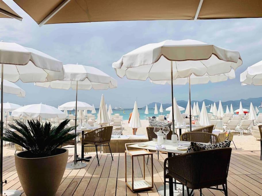 Mythique Miramar Cannes Croisette Terrasse Clim Parking Wifi Εξωτερικό φωτογραφία