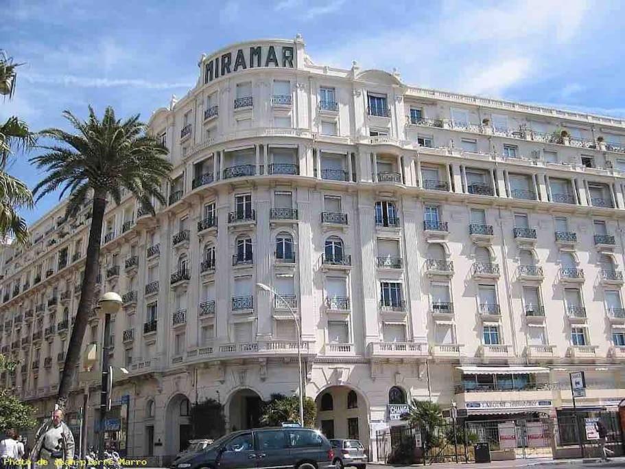 Mythique Miramar Cannes Croisette Terrasse Clim Parking Wifi Εξωτερικό φωτογραφία