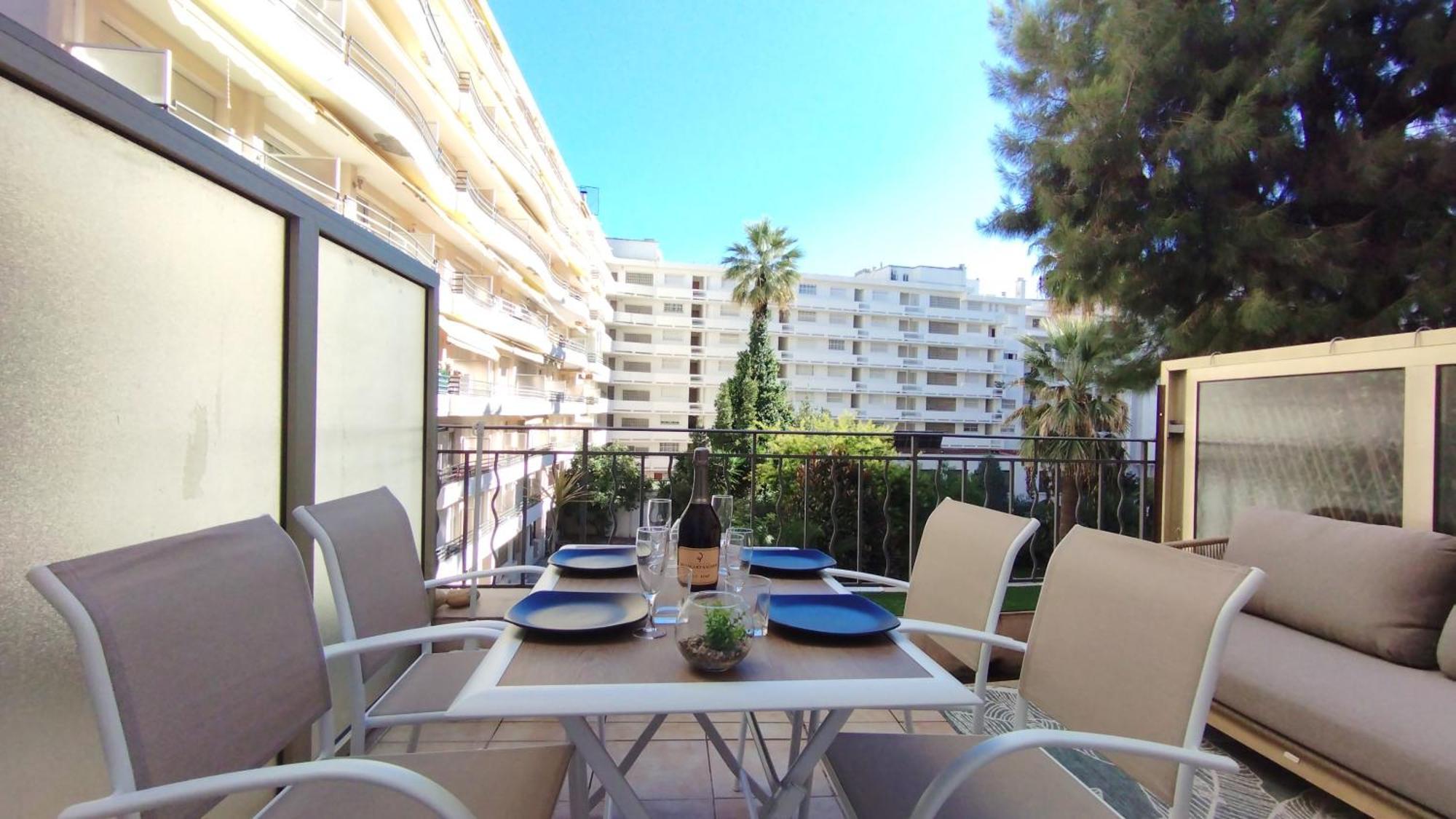 Mythique Miramar Cannes Croisette Terrasse Clim Parking Wifi Εξωτερικό φωτογραφία